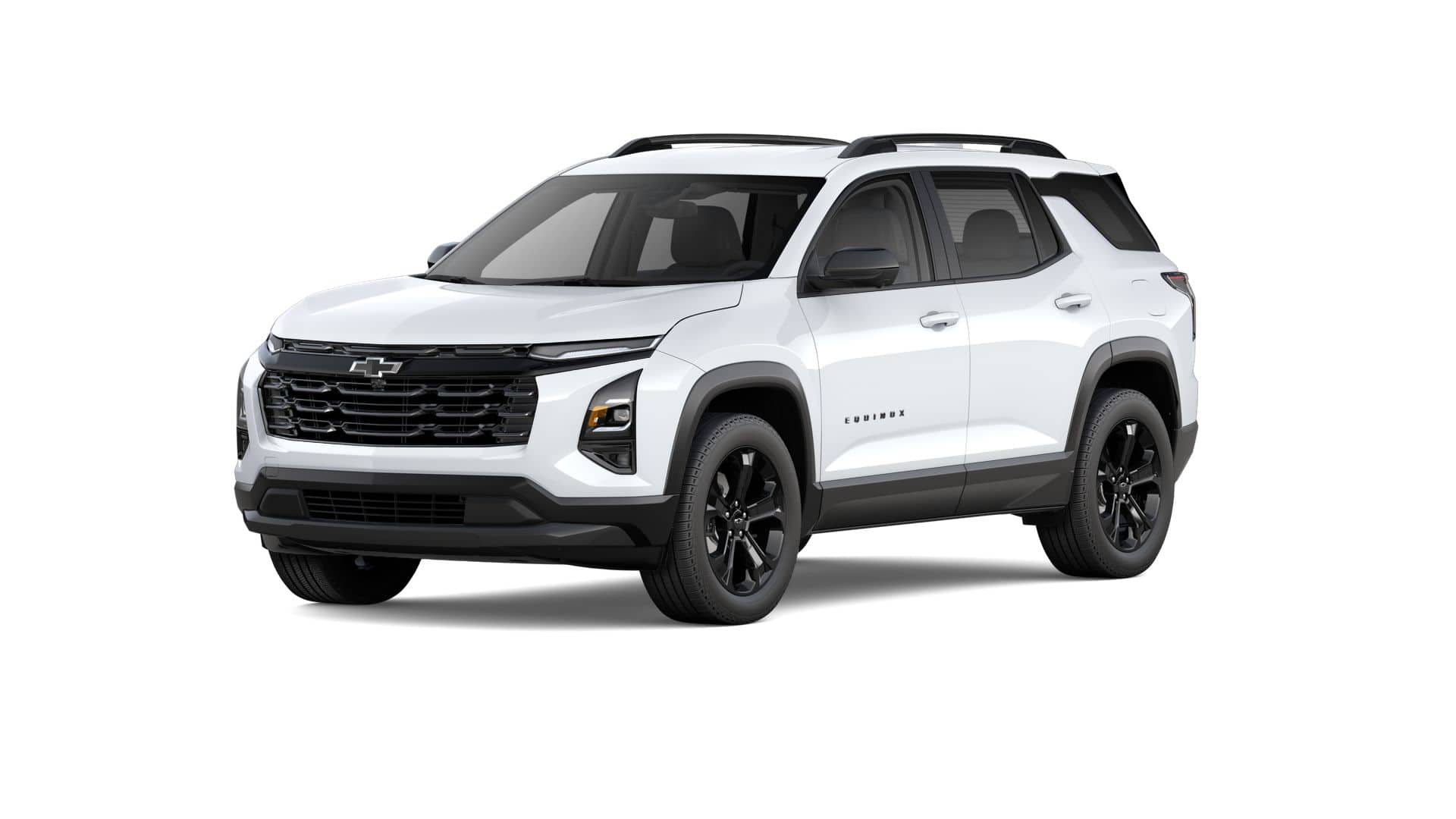 2026 Chevrolet Equinox LT in Summit White — front three-quarter view